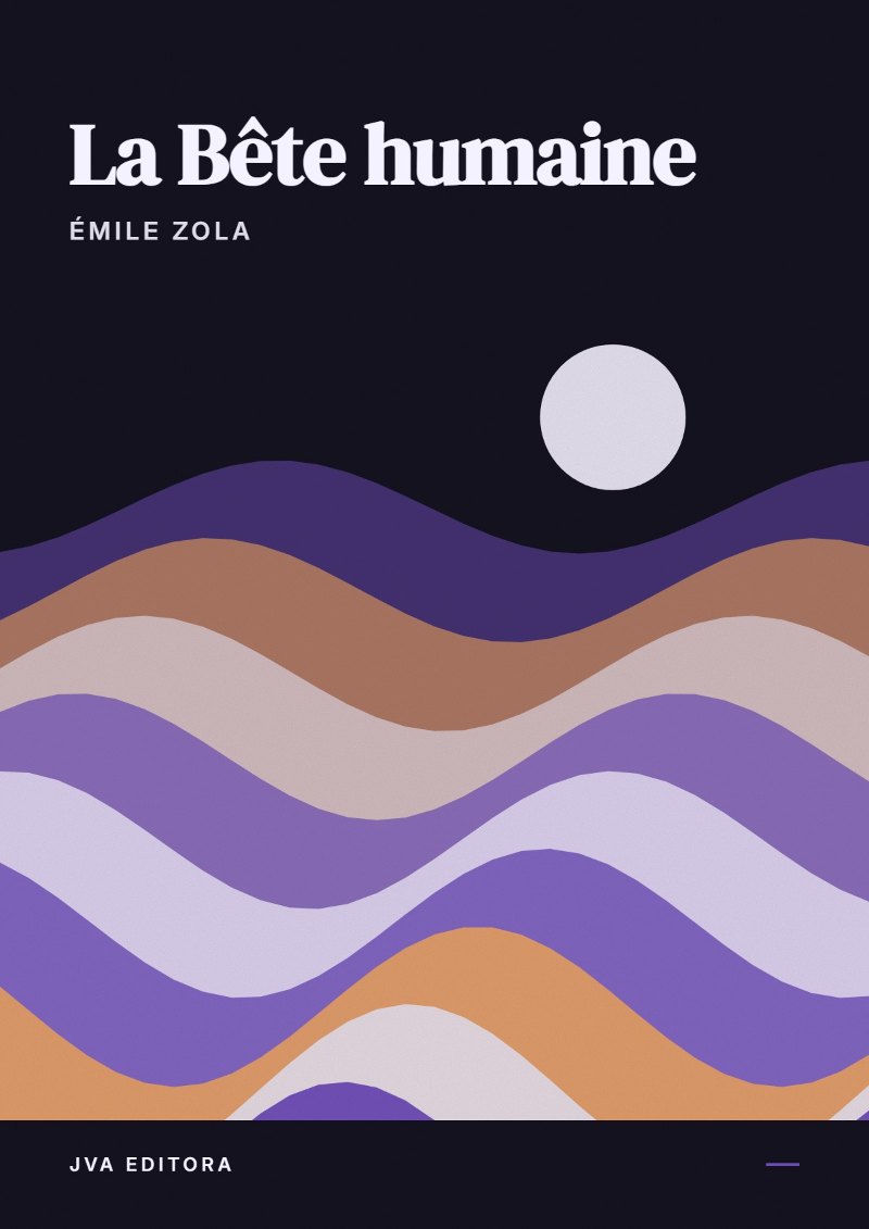 Capa de La Bête humaine
