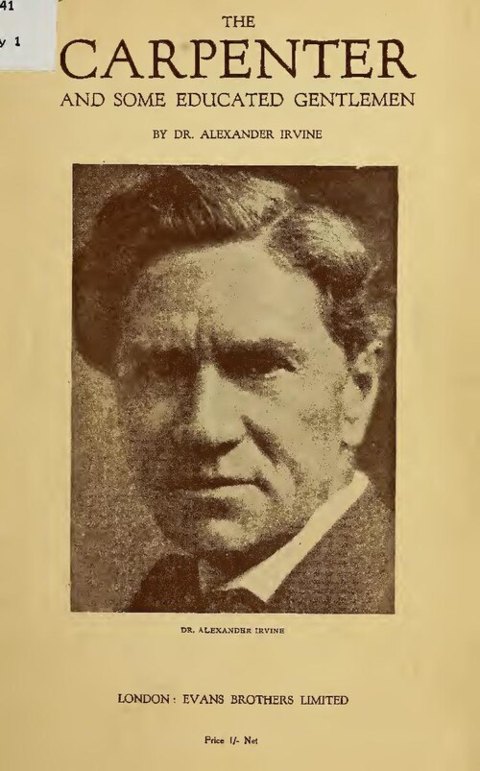 Retrato de Alexander Irvine