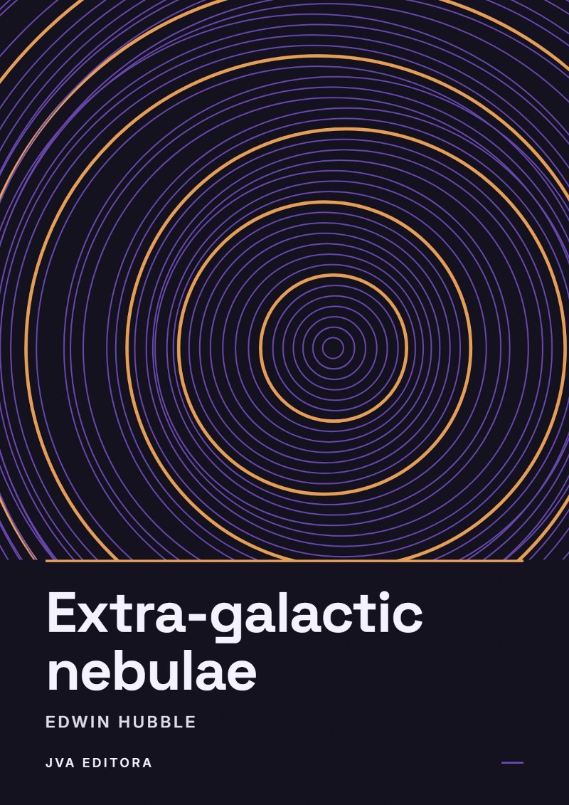 《Extra-galactic nebulae》封面