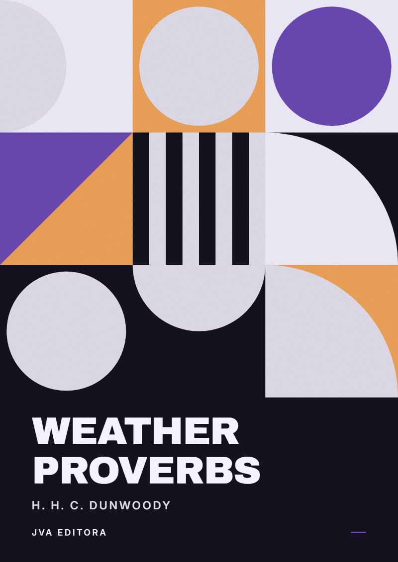 Εξώφυλλο του Weather proverbs