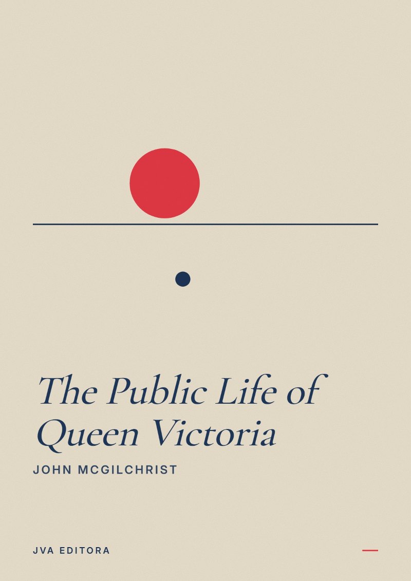 《The Public Life of Queen Victoria》封面