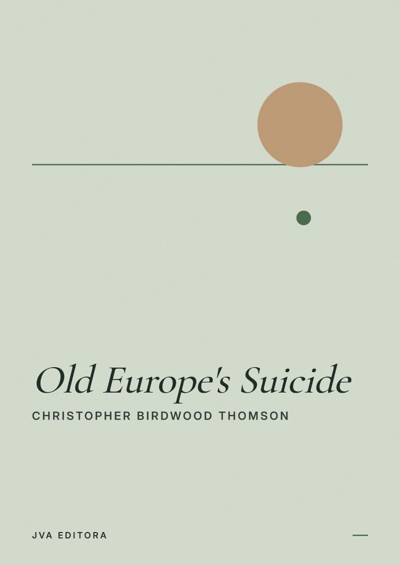 Εξώφυλλο του Old Europe's Suicide
