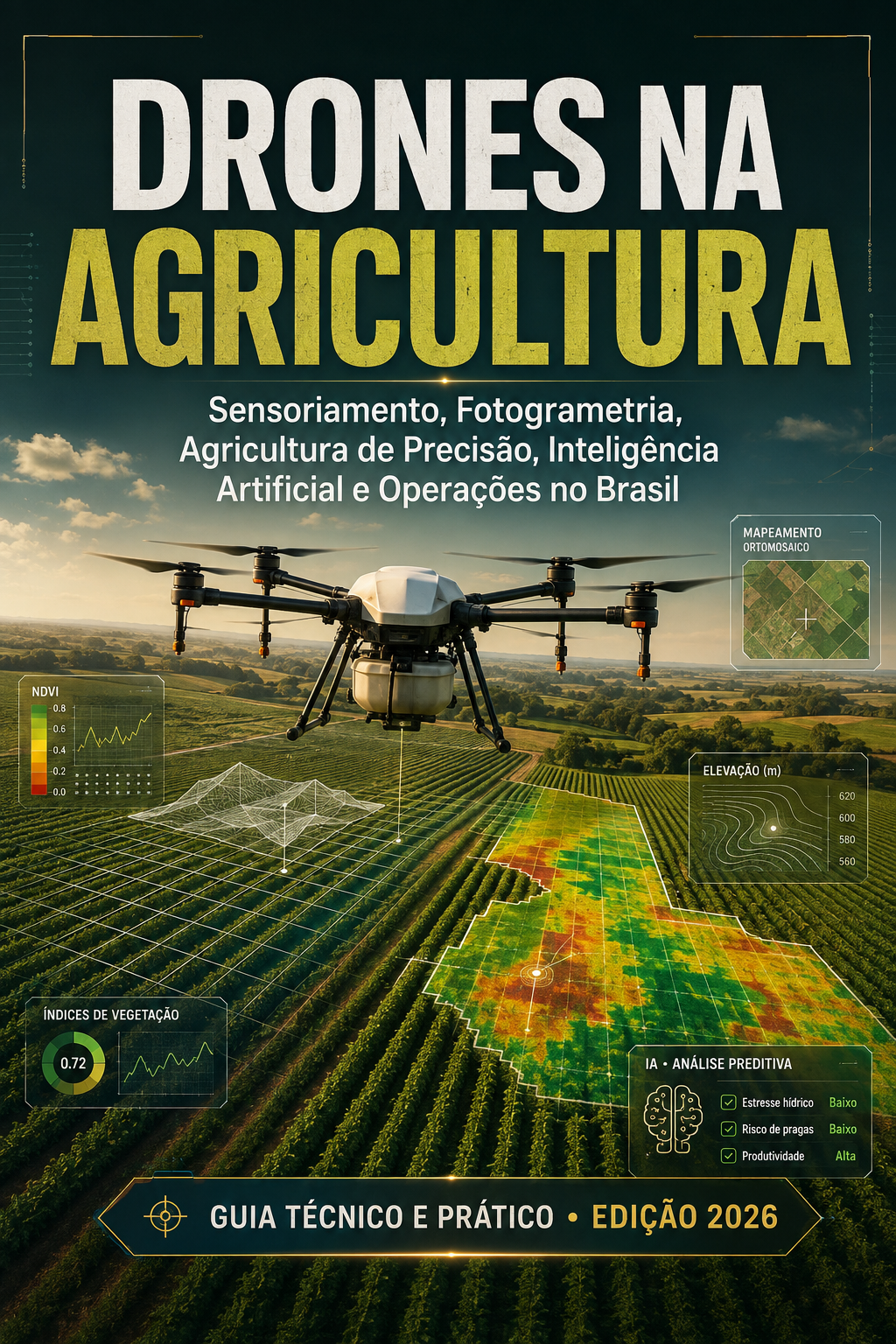 Capa de Drones na Agricultura