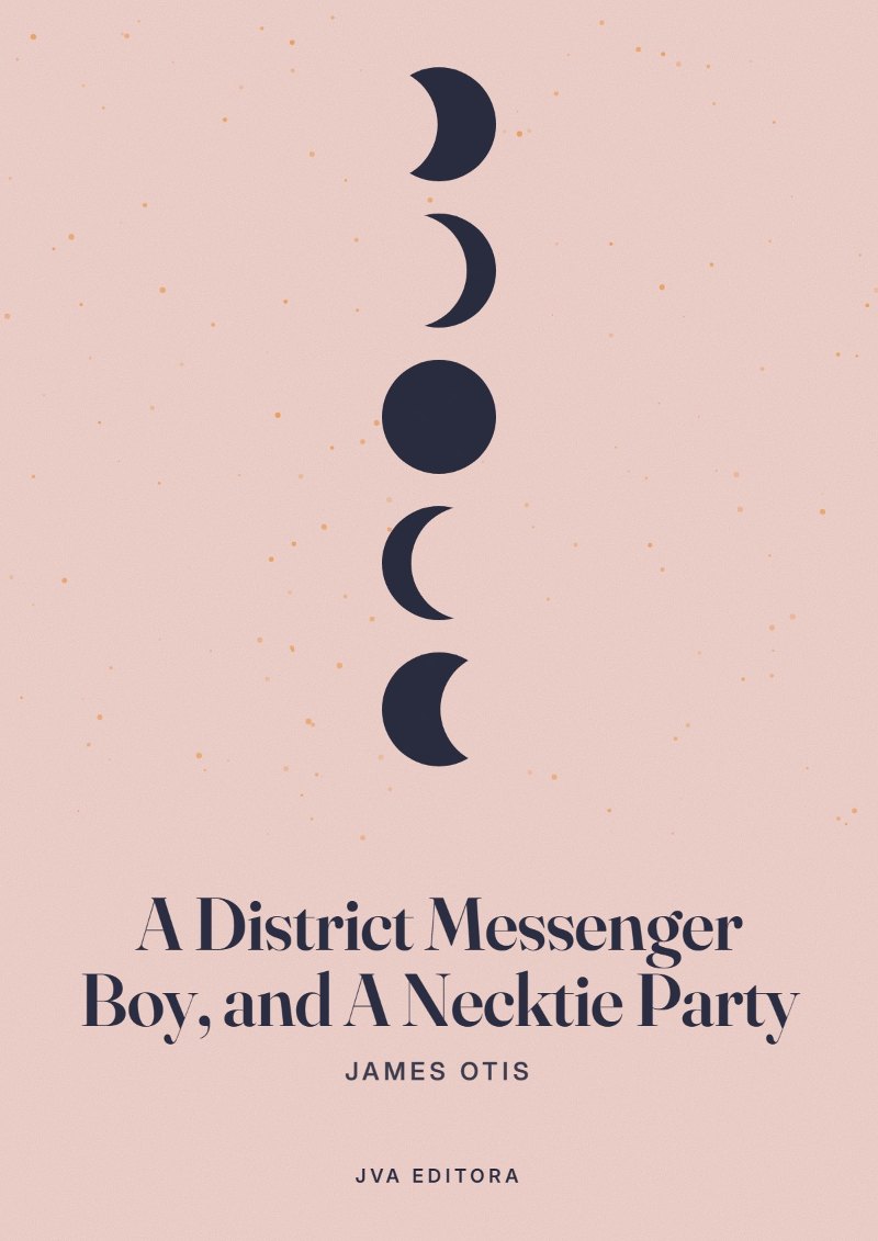 《A District Messenger Boy, and A Necktie Party》封面