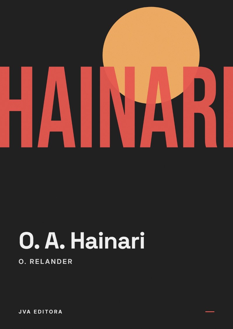 Portada de O. A. Hainari