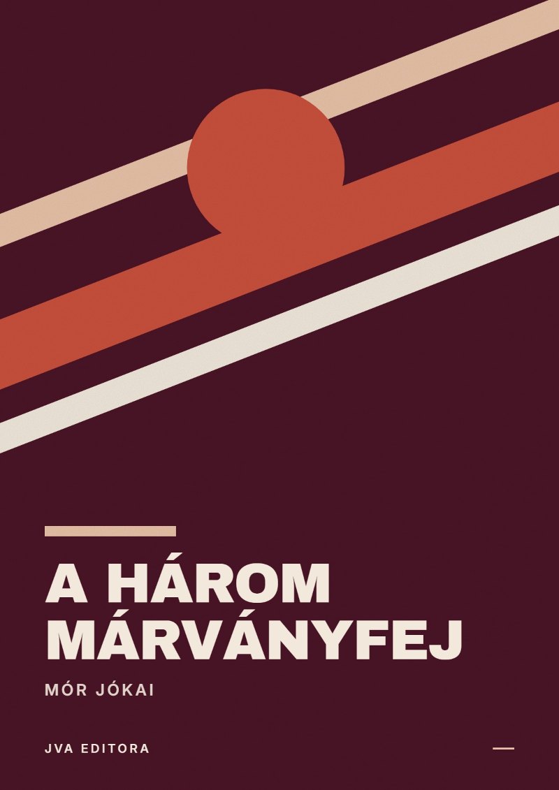 Capa de A három márványfej