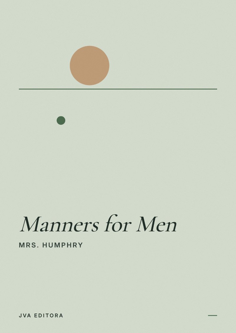 Cover von Manners for Men