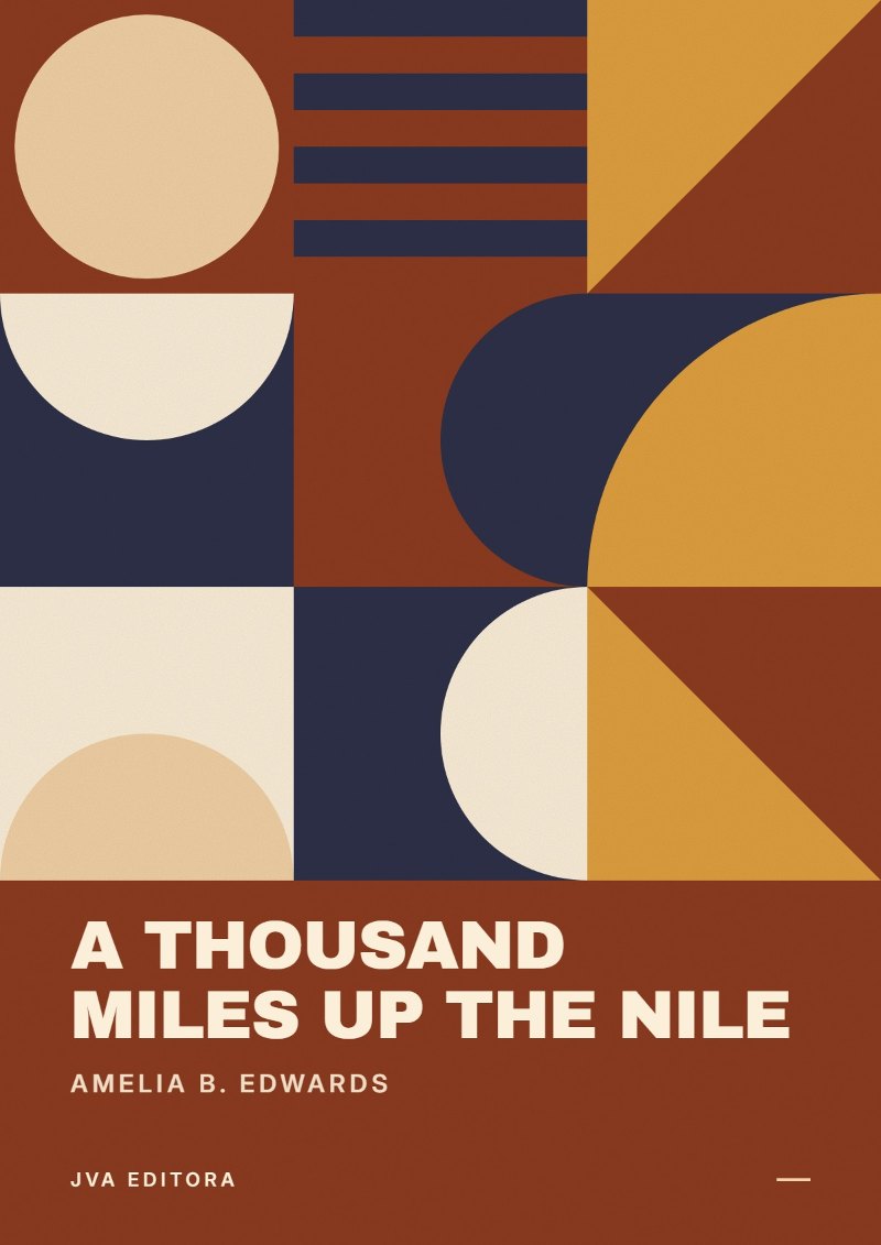 Couverture de A thousand miles up the Nile