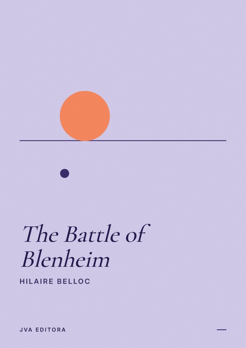 Portada de The Battle of Blenheim