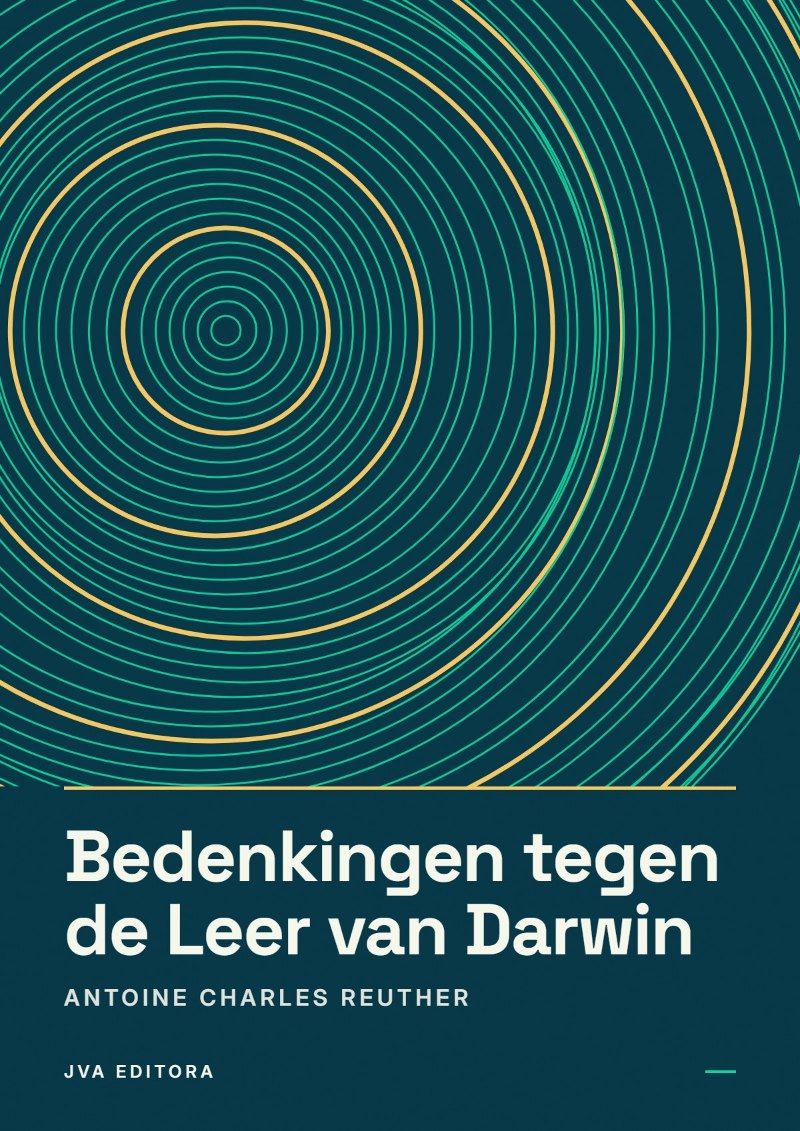 Capa de Bedenkingen tegen de Leer van Darwin