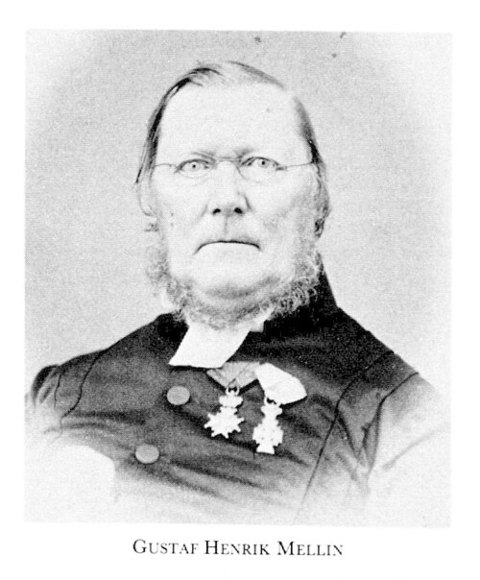 Porträt von G. H. Mellin