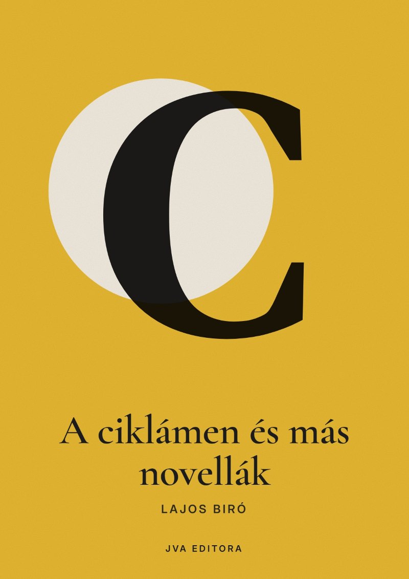 Capa de A ciklámen és más novellák