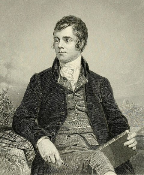 Retrato de Robert Burns