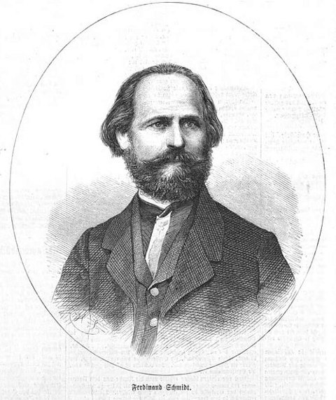 Porträt von Ferdinand Schmidt