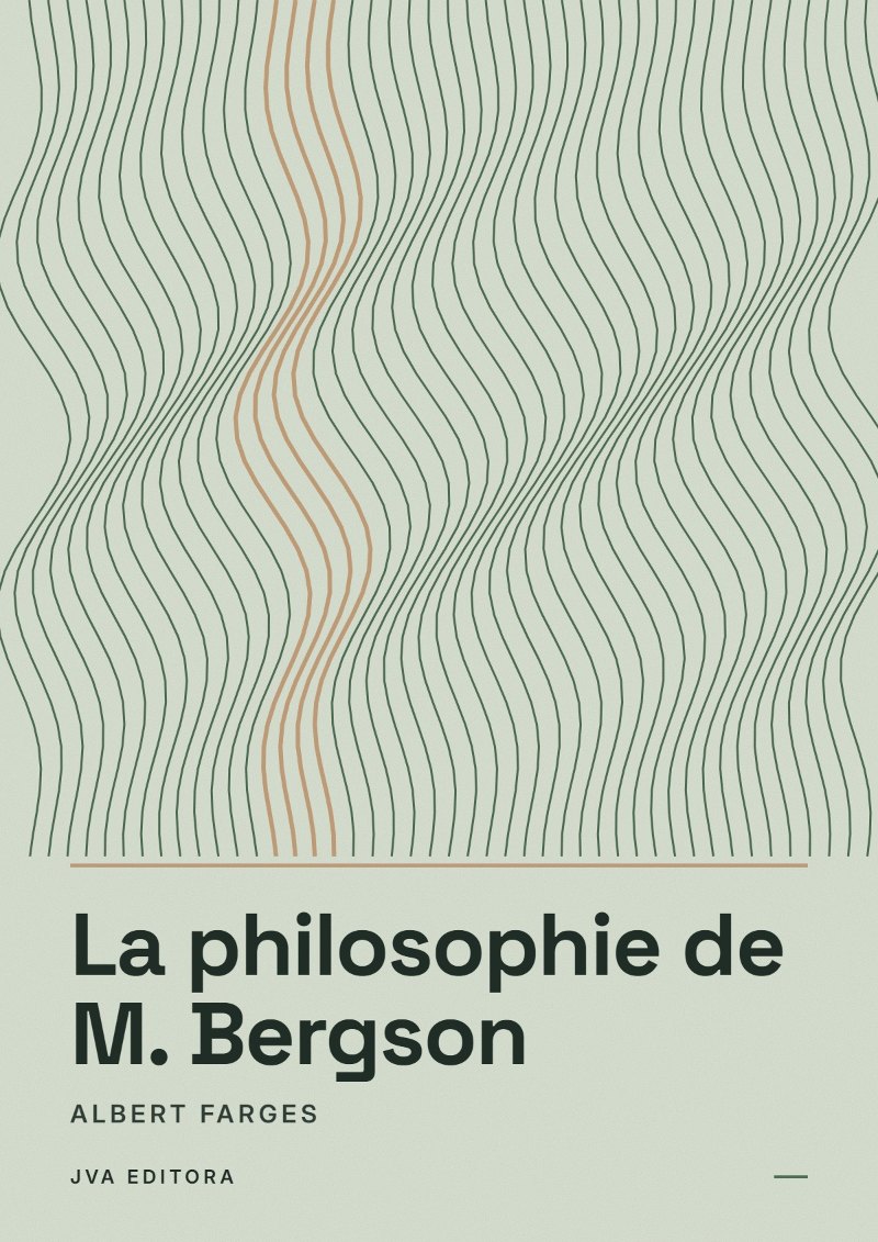 Portada de La philosophie de M. Bergson