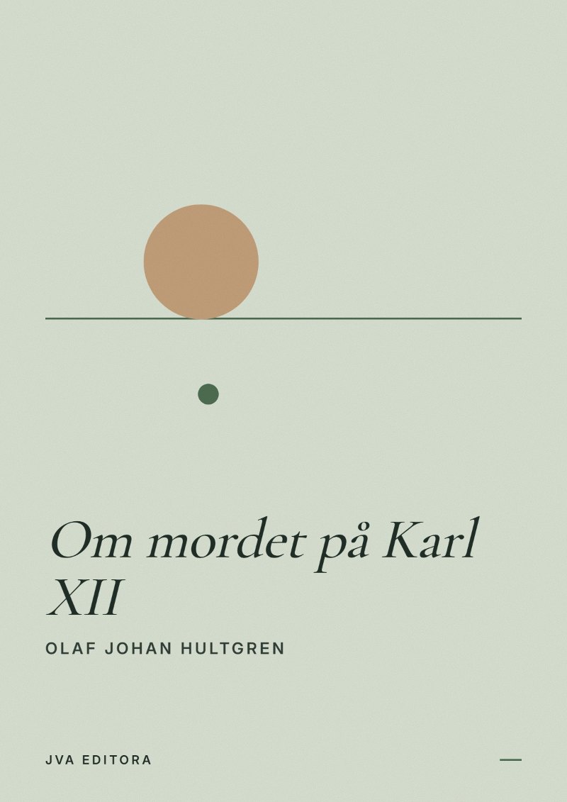 《Om mordet på Karl XII》封面