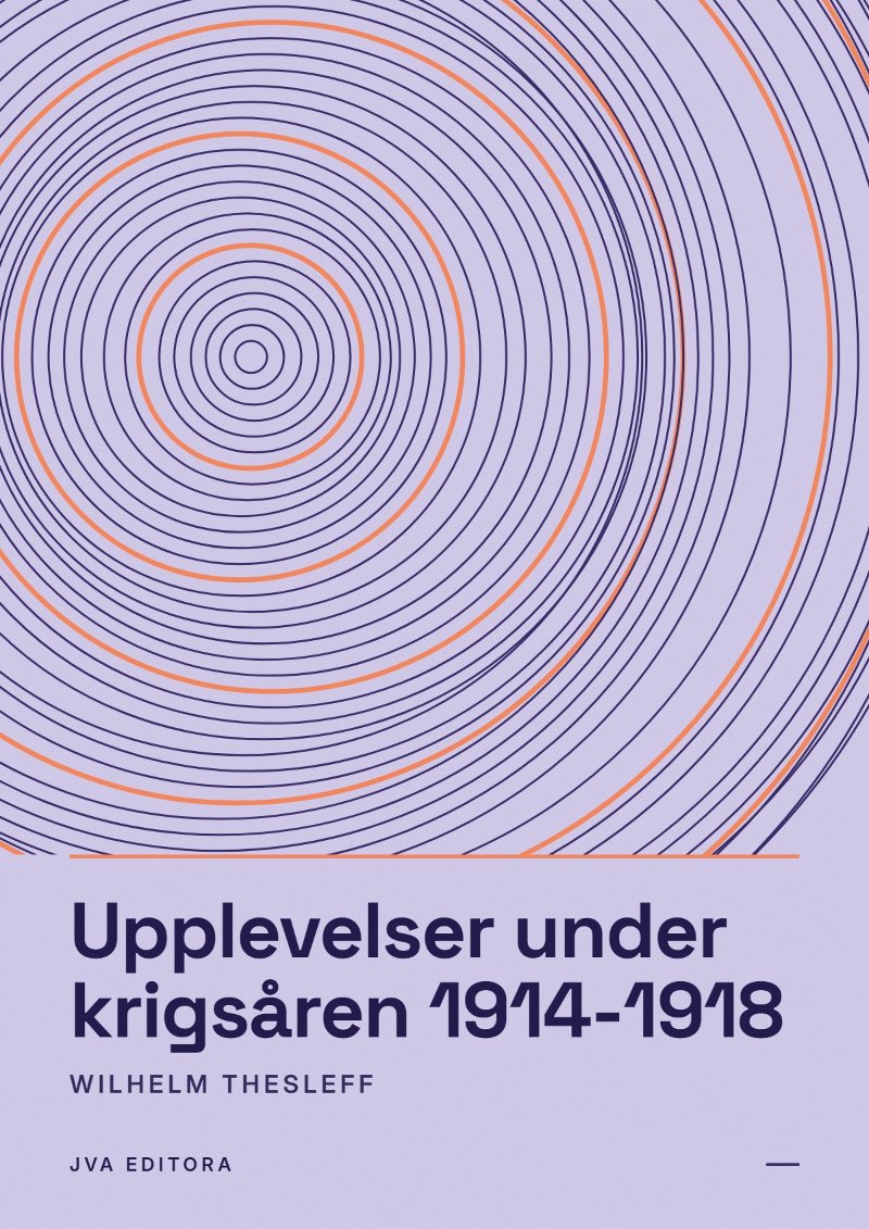 Εξώφυλλο του Upplevelser under krigsåren 1914-1918