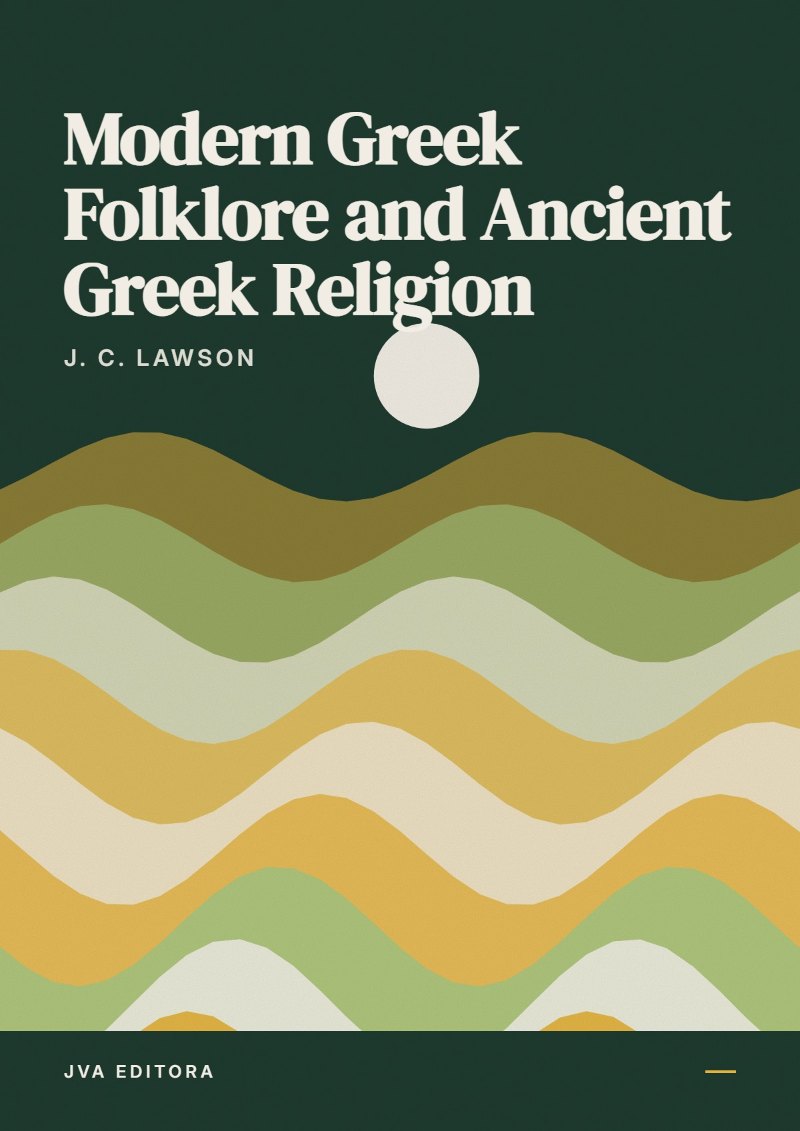 Couverture de Modern Greek Folklore and Ancient Greek Religion