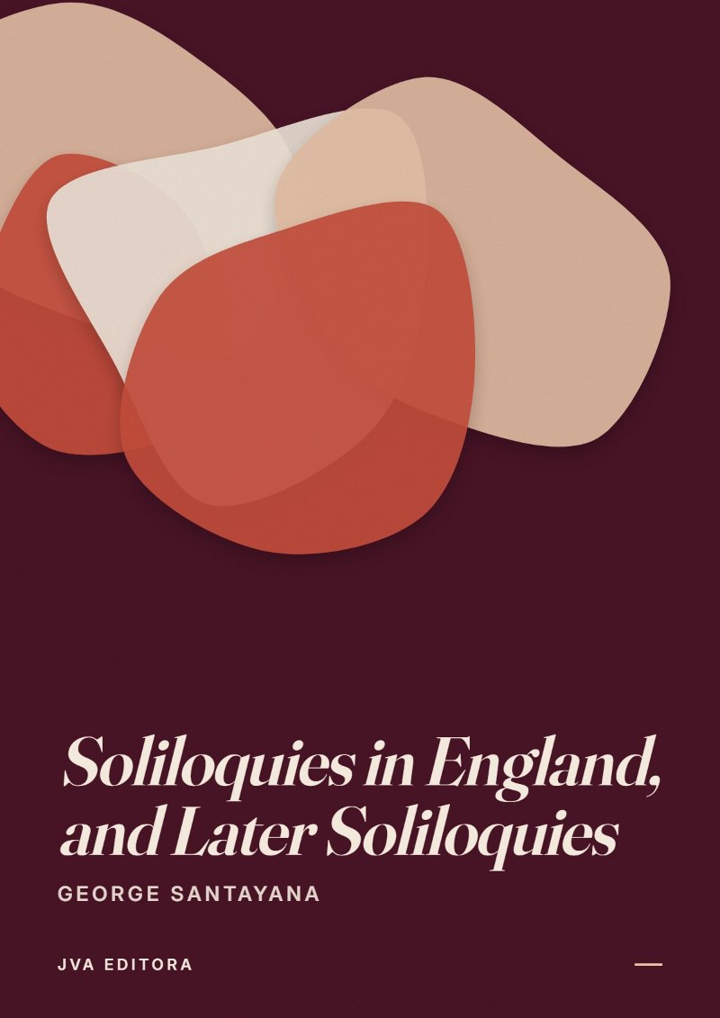 Εξώφυλλο του Soliloquies in England, and Later Soliloquies