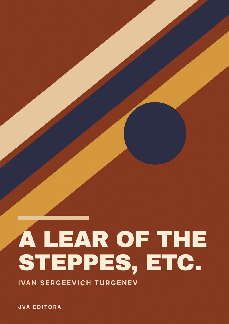 《A Lear of the Steppes, etc.》封面