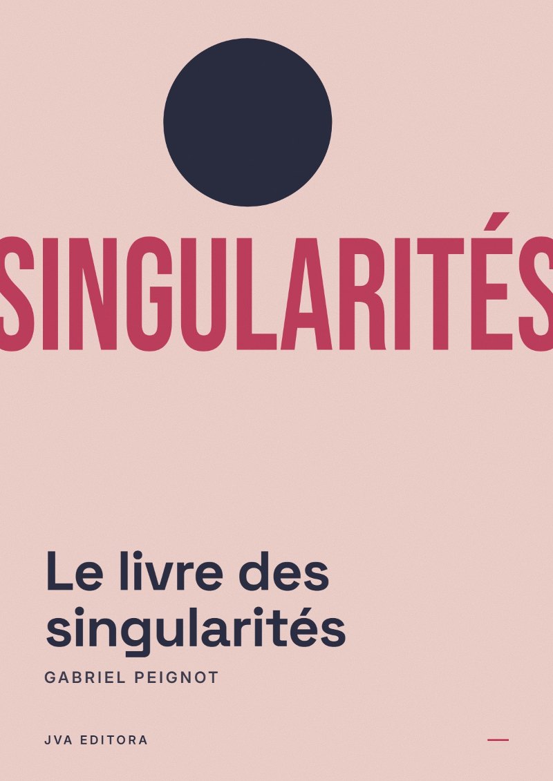 Copertina di Le livre des singularités
