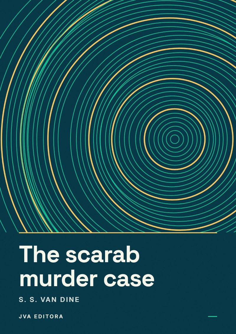 Couverture de The scarab murder case