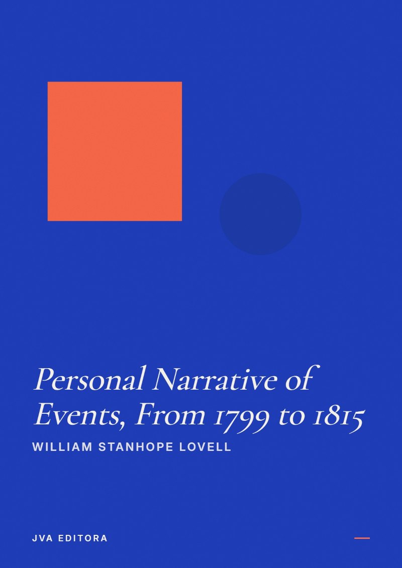 《Personal Narrative of Events, From 1799 to 1815》封面