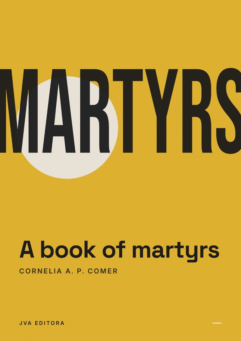 Εξώφυλλο του A book of martyrs