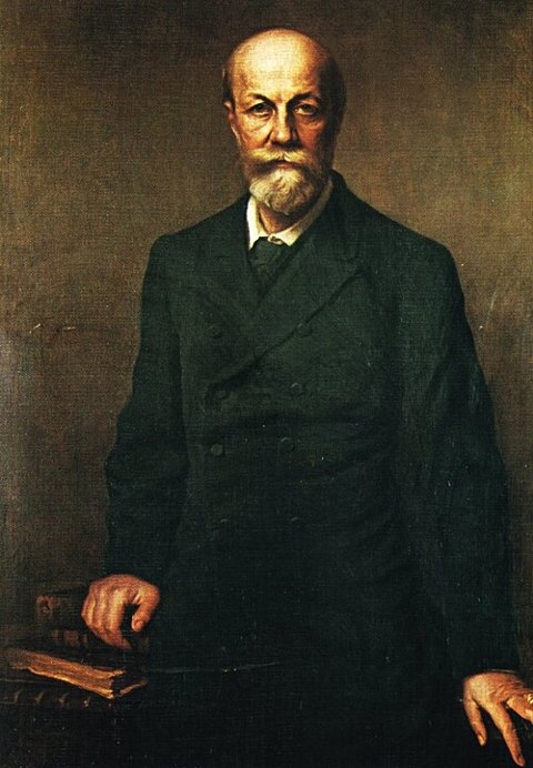 Mór Jókai的肖像