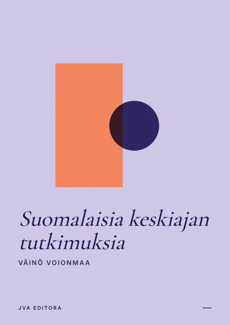 Capa de Suomalaisia keskiajan tutkimuksia