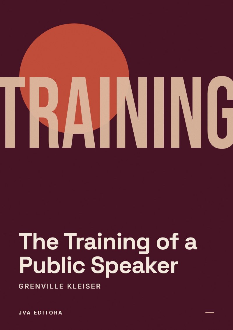 Capa de The Training of a Public Speaker