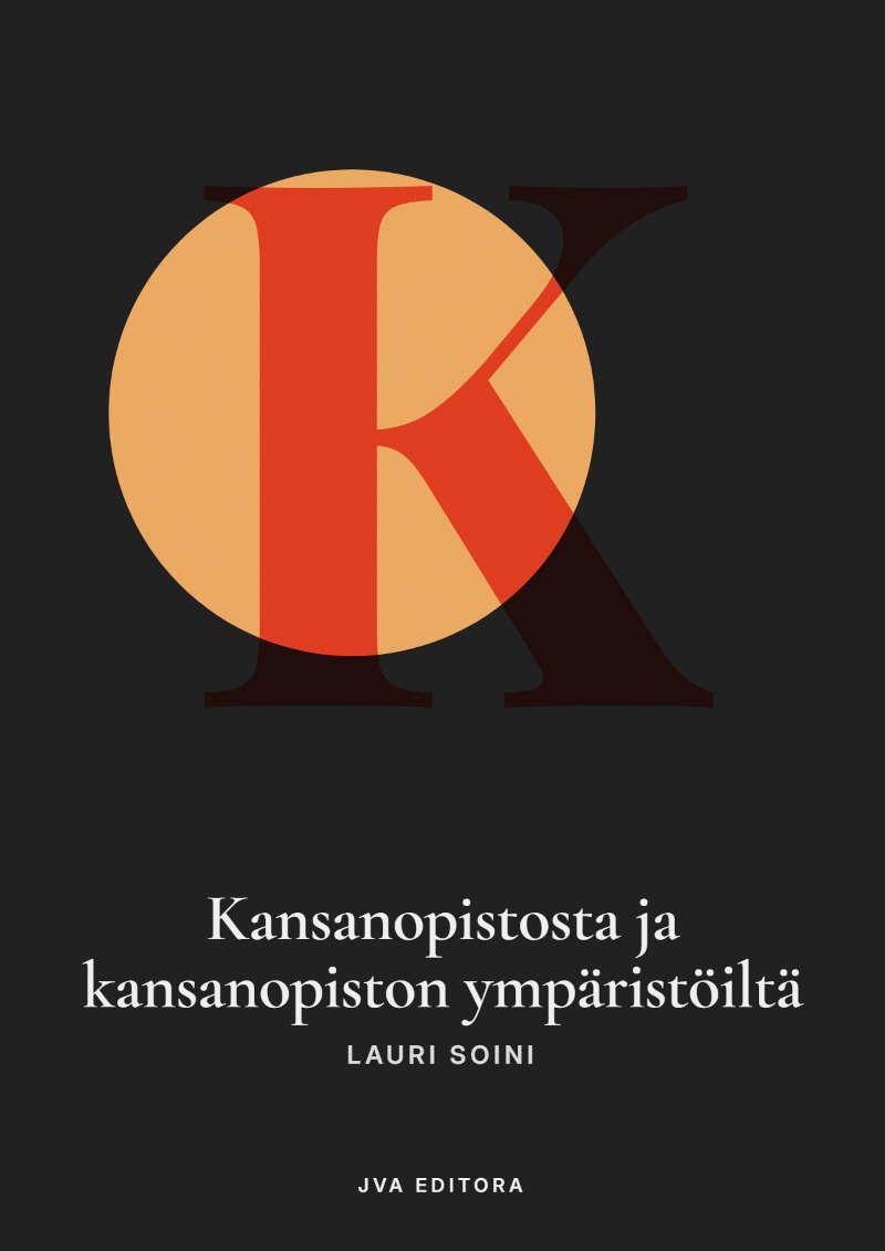 Εξώφυλλο του Kansanopistosta ja kansanopiston ympäristöiltä