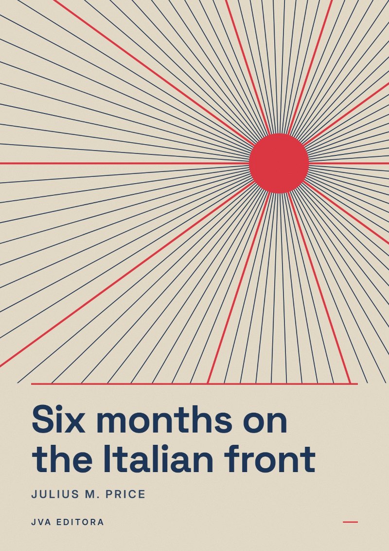 Cover of Six months on the Italian front