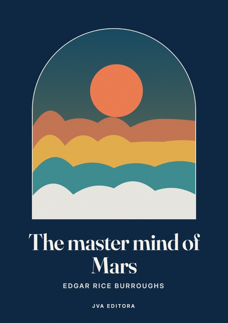 《The master mind of Mars》封面