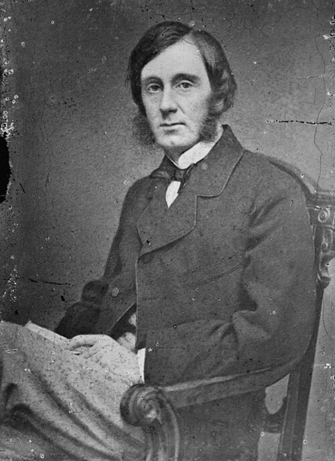 Retrato de George William Curtis