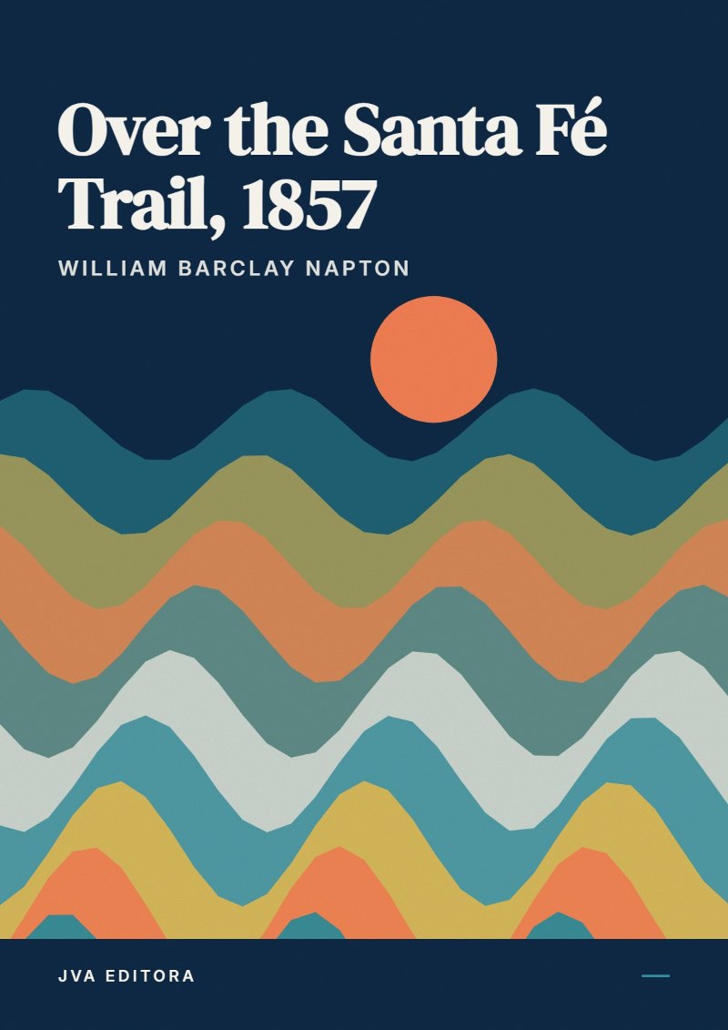 Couverture de Over the Santa Fé Trail, 1857