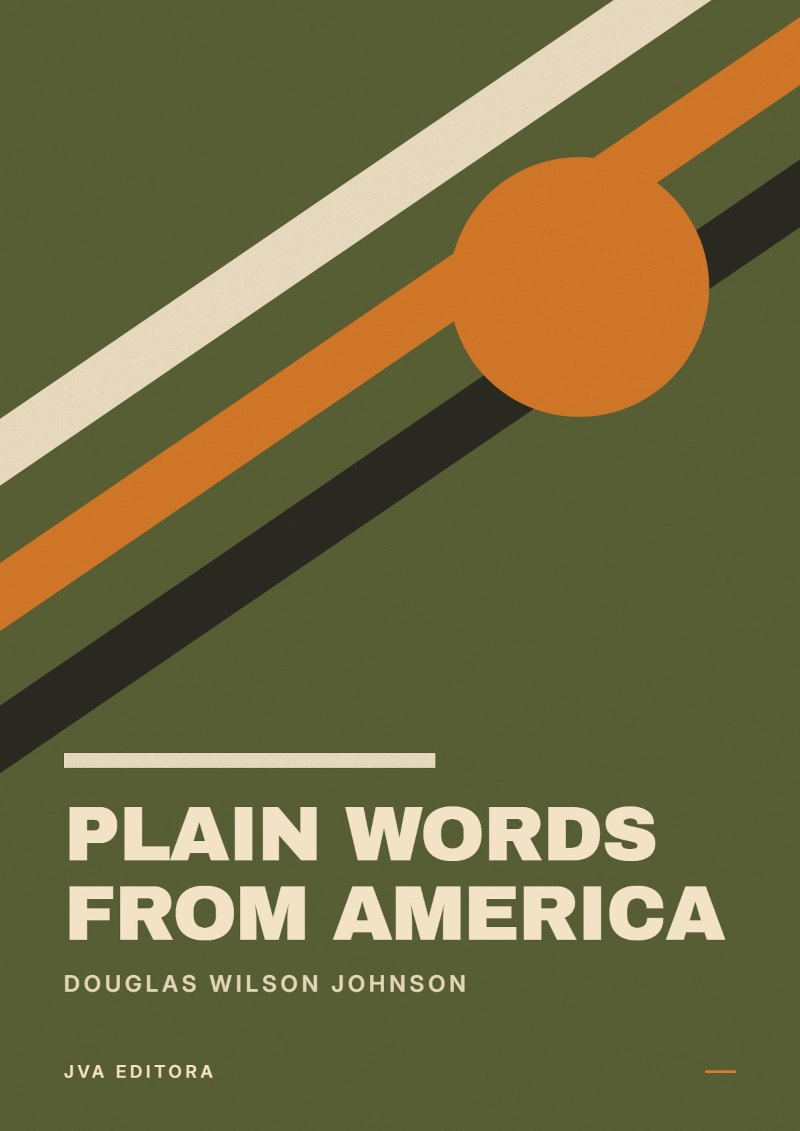 Εξώφυλλο του Plain Words from America