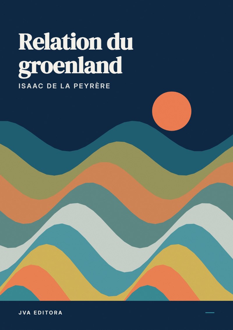 Copertina di Relation du groenland