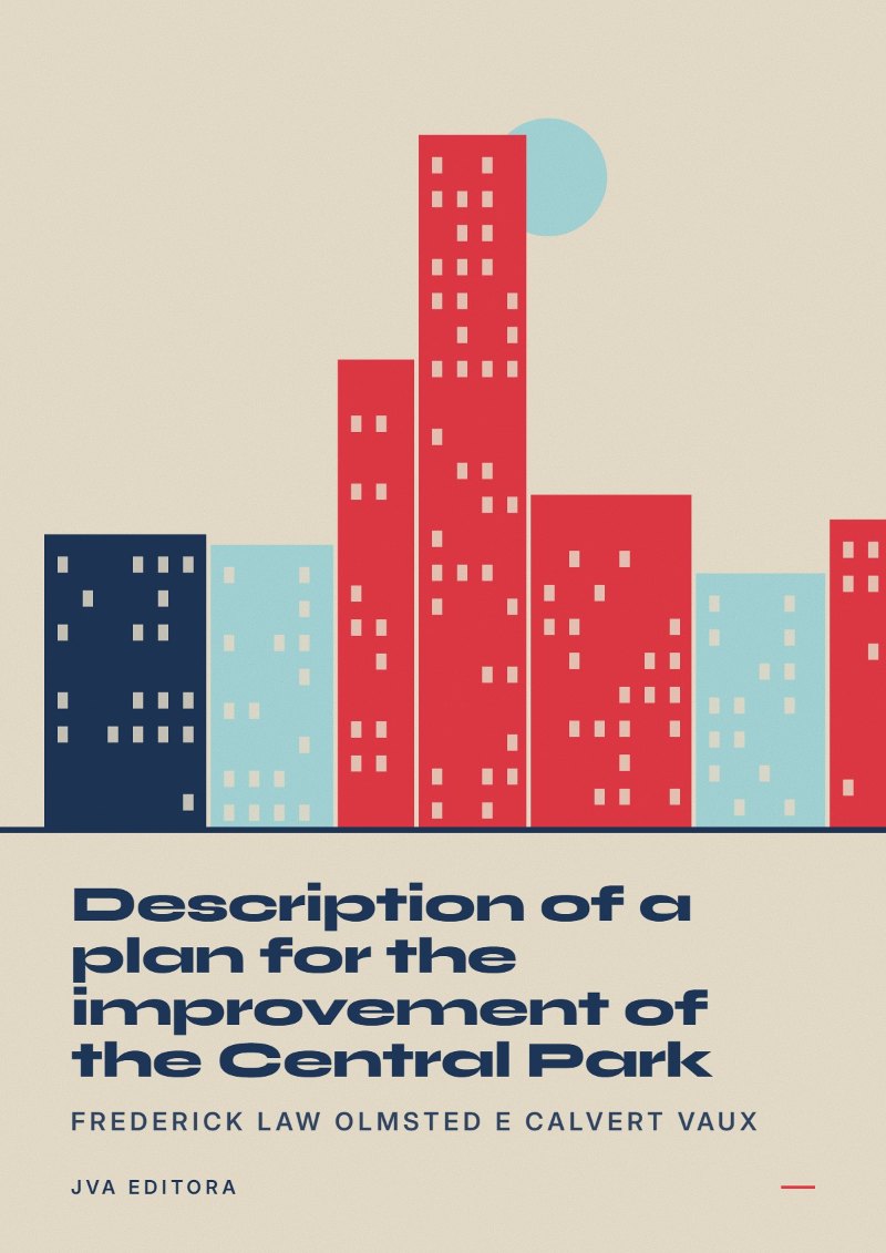 《Description of a plan for the improvement of the Central Park》封面