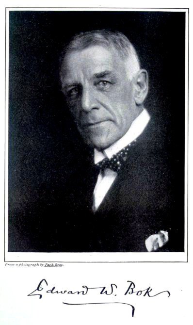 Retrato de Edward William Bok