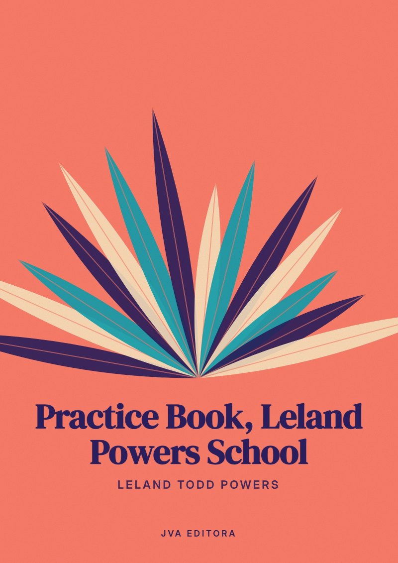 Cover of Practice Book, Leland Powers School