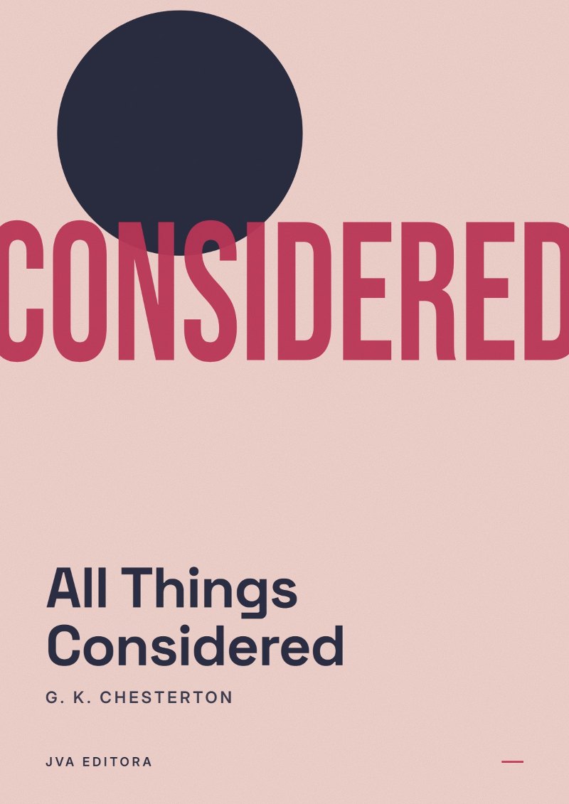 Cover of All Things Considered