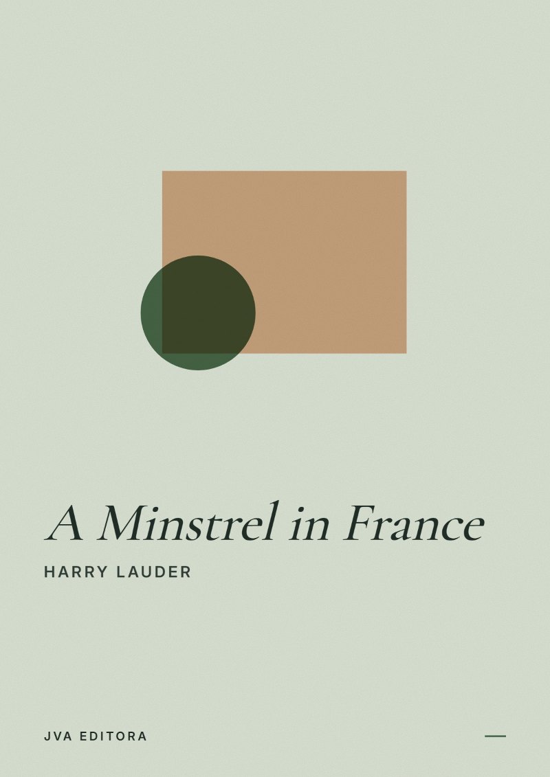 Couverture de A Minstrel in France