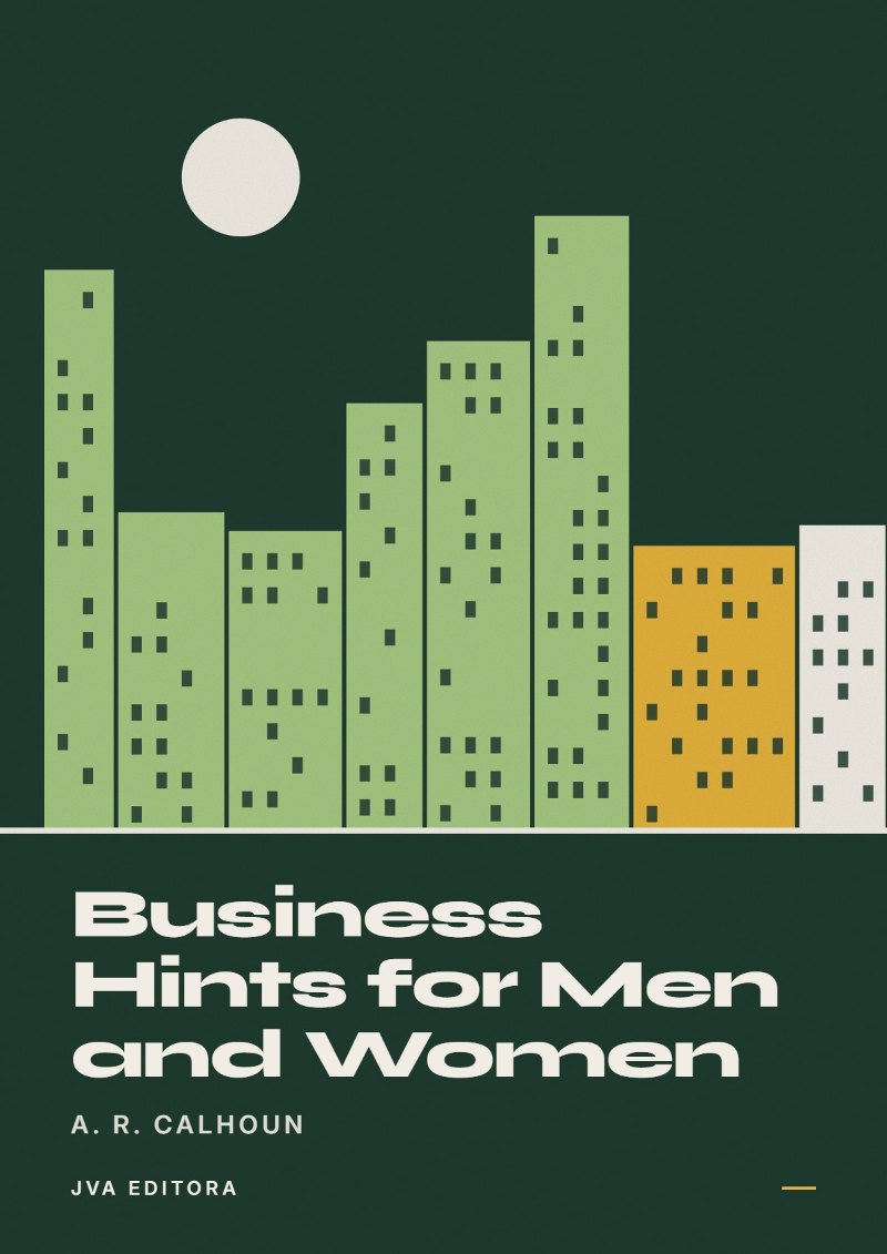 Εξώφυλλο του Business Hints for Men and Women