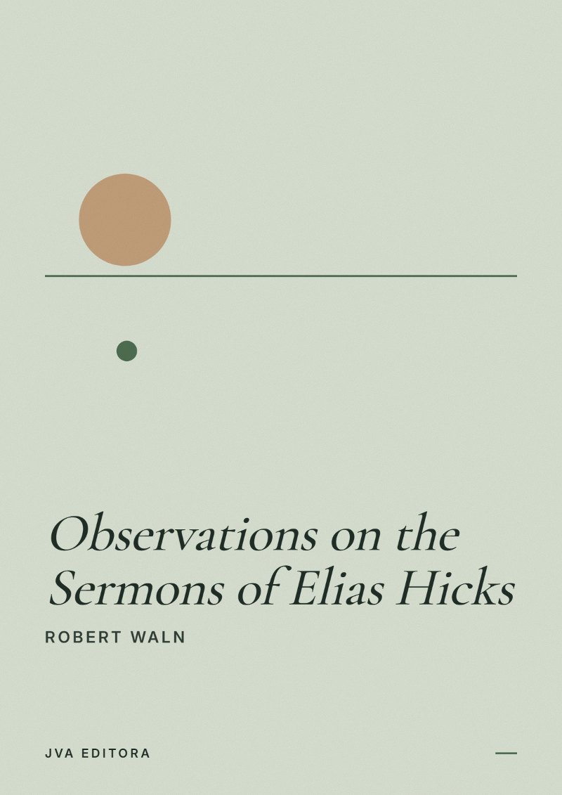 Copertina di Observations on the Sermons of Elias Hicks