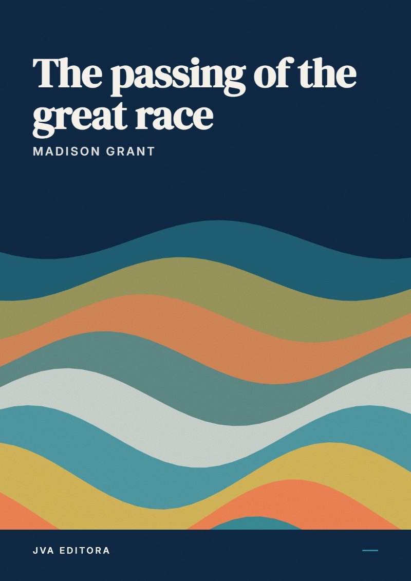 《The passing of the great race》封面