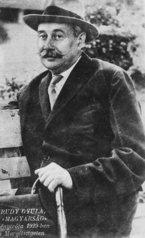 Retrato de Gyula Krúdy