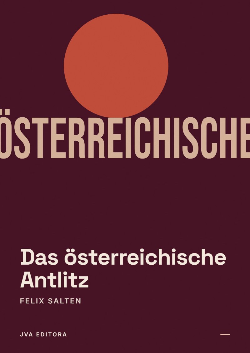 Capa de Das österreichische Antlitz
