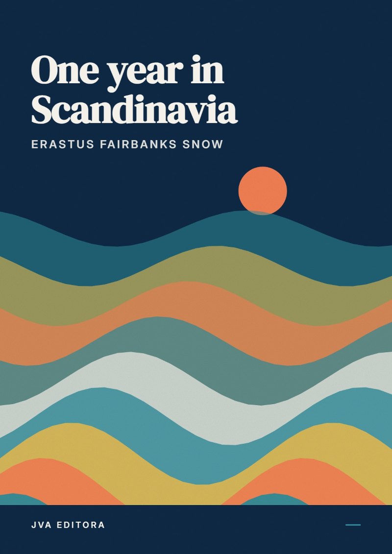 Couverture de One year in Scandinavia