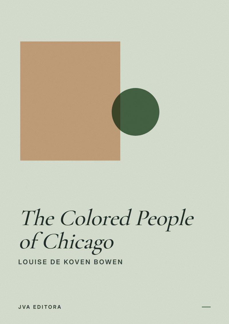 Capa de The Colored People of Chicago